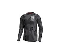 Troy Lee Designs Maillot Skyline Pro Flow Camo L/S violet