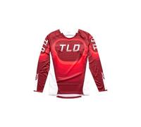 Troy Lee Designs Sprint Reverb Maillot de vélo, Rouge/Blanc, Taille L