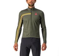 CASTELLI 4522500-075 Unlimited TH Jersey Sweatshirt Homme Military Green/Goldenrod Taille L