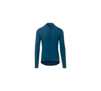 Maillot manches longues vÃ©lo Giro CHRONO LS THERMAL (bleu port) Homme S