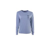 Maillot manches longues vtt ion s ionic dr bleu femme
