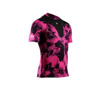 X-Bionic – T-shirt homme Corefusion Run Shirt SS – Wolfpack / Black / Neo Pink – L