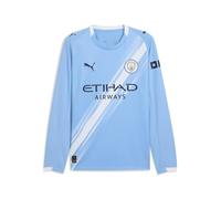 Maillot Manchester City Domicile Manches Longues 2025/26 Saison - Réplique - Homme - Team Light Blue- Taille : 3XL