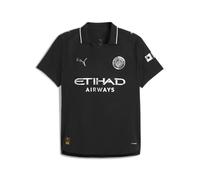 Maillot Manchester City Extérieur 2025/26 Saison - Authentique avec boîte Cadeau - Homme - Noir - Taille : L