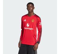 Adidas Manchester United 25/26 Home Long Sleeve T-shirt Rouge S Homme