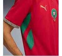 Puma Maillot FRMF Home jaune d'or / vert clair / rouge / blanc Taille XL