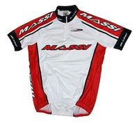 Massi Team Short Sleeve Jersey Blanc 3XL Homme