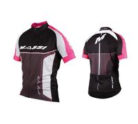Massi Pro Team Short Sleeve Jersey Rose XL Homme