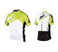 Massi Vesta Short Sleeve Jersey Jaune,Blanc S Homme