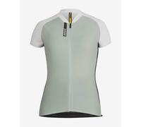 Maillot Mavic Aksium manche courte vert blanc femme - S