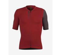Maillot Mavic Essential manche courte rouge vin gris carbone - S