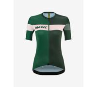 Maillot Mavic Ksyrium Pro manches courtes vert rose femme - S