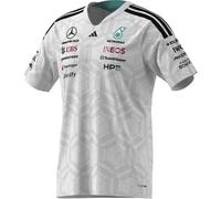 adidas Maillot pilote Mercedes‑AMG Petronas Formula 1 Homme Blanc Taille S