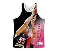 Maillot Miami Heats behind the back Doré 2XL