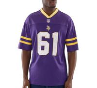 New Era - Vikings NOS Mesh Tee - Homme - Tops - Violet - Taille: 2XL
