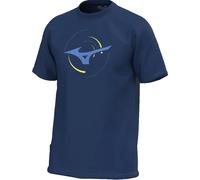 Mizuno Athletic Rb Short Sleeve T-shirt Bleu 2XL Homme