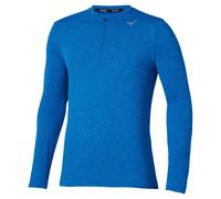 Mizuno Maillot Core Impulse demi-zip manches longues homme Bleu XL