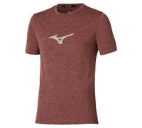 Mizuno T-shirt Core Runbird Homme Marron M