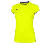 Mizuno Maillot Core Femme manches courtes Jaune fluo Taille M