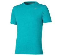 Mizuno - Core Impulse Short Sleeve Tee - T-shirt homme Capri Breeze - XL