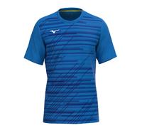 MIZUNO Chiba Tee M T-Shirt, Bleu Roi, L Hommes