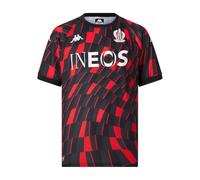Maillot Mokibapre Home Pro OGC Nice Noir Homme (FR/ES, Alpha/Lettres, S, Taille Normale, Taille Normale, Noir)