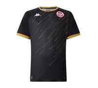 Maillot Mokibapre Pro Tunisie Noir Homme (FR/ES, Alpha/Lettres, TG, Taille Normale, Taille Normale, Noir)