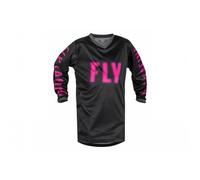 Maillot moto cross enfant Fly Racing F-16 - noir/rose - 8/10 ans 8-10 ans