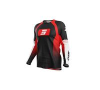Maillot moto cross SHOT RACE GEAR Draw Instinct Red S