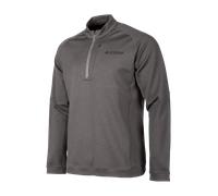 Klim Teton Merino 1/4 Zip Chemise fonctionnelle, gris, Taille XL