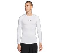Maillot moulant manches longues Nike Pro Dri-FIT Blanc L Male