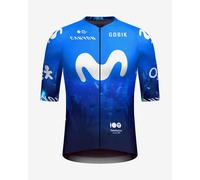 Maillot Movistar Team 2024 Infinity manche courte bleu. - XL