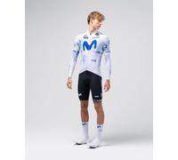Maillot Movistar Team 2026 Hyder manches longues blanc - L