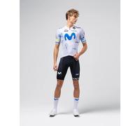 Maillot Movistar Team 2026 Odyssey manches courtes blanc - M