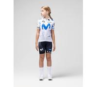 Maillot Movistar Team 2026 Rocket manches courtes blanc enfant - 6