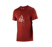 Leatt Allmtn 2.0 Long Sleeve Enduro Jersey Rouge L Homme Lava