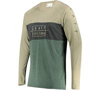 Leatt MTB Gravity 2.0 Maillot vélo, vert, taille S pour homme