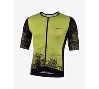 Maillot Nalini New Ergo Laser manche courte noir jaune fluo - M