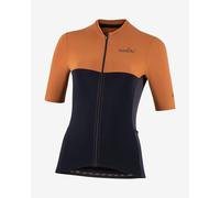 Maillot Nalini Sun Shield Lady manche courte orange noir femme - S