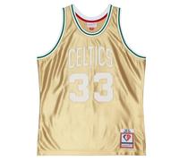 Maillot NBA Boston Celtics Larry Bird 1985/86 Doré XL