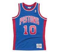 Maillot NBA Dennis Rodman Detroit Pistons 1988-89 Mitchell & ness Hardwood Classic Swingman Bleu M