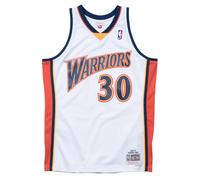Mitchell & Ness NBA Swingman Jersey Golden State Warriors Home 2009-10 Stephen Curry #30 men Jerseys white taille: S