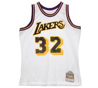 Maillot NBA Los Angeles Lakers Magic Johnson Blanc XL