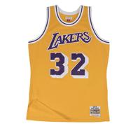 Mitchell & Ness NBA Swingman Jersey Los Angeles Lakers Home 1984-85 Magic Johnson #32 men Jerseys yellow taille: L