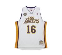 Maillot NBA Los Angeles Lakers Pau Gasol 2008 Blanc M