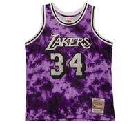 Maillot NBA Los Angeles Lakers Shaquille O’Neal Galaxy 1996/97 Violet XL