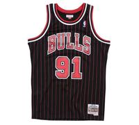 Mitchell & Ness Maillot NBA Chicago Bulls Dennis Rodman Swingman 1995-96 Noir Taille S