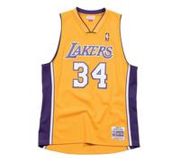 Maillot NBA - Mitchell & Ness - Shaquille O'Neal - Los Angeles Lakers - Jaune - Taille M/L M