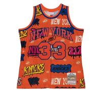 Maillot NBA New York Knicks Patrick Ewing 1991/92 Orange S