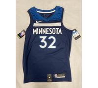 Maillot NBA Nike Minnesota Timberwolves Towns #32 Bleu Taille M Authentique